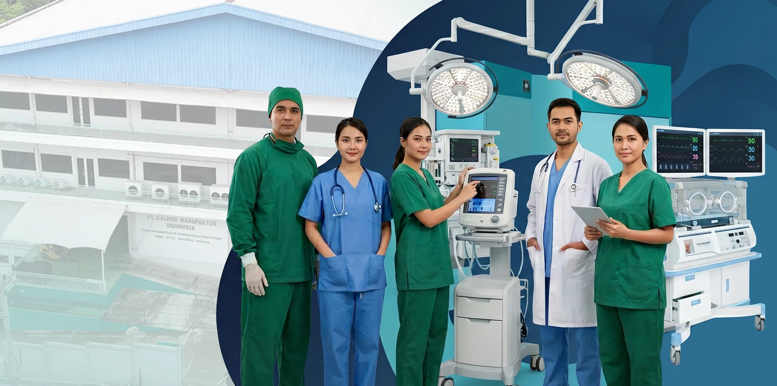 Tim dan perangkat medis Sarifamed